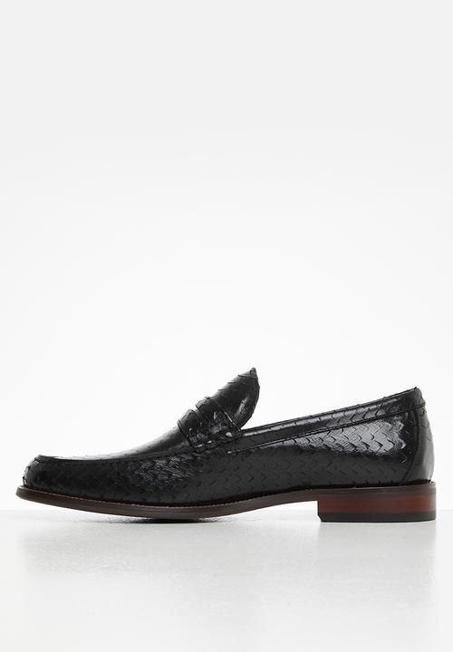 Steve Madden - Marvyn leather - black