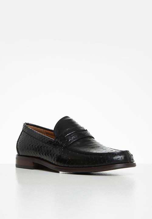 Steve Madden - Marvyn leather - black