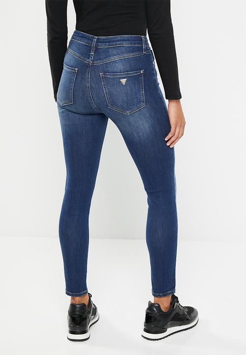 GUESS - High rise jean - dark wash