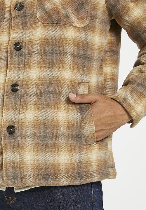 O'Neill - Cruz jacket - check camel toast