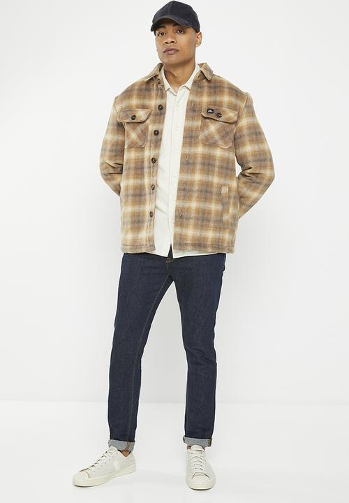 O'Neill - Cruz jacket - check camel toast