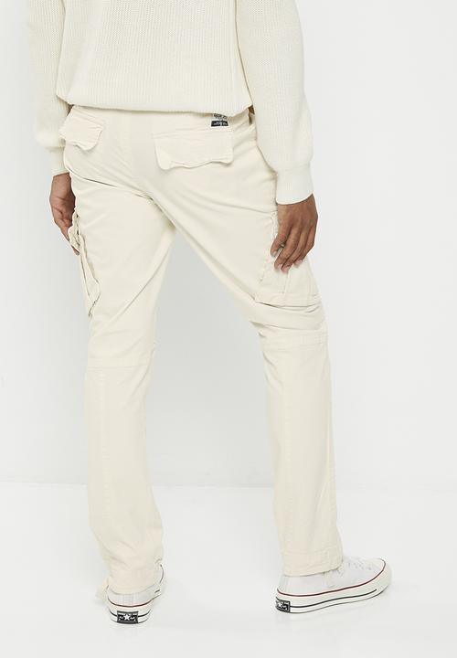 Aca Joe - Mens aca joe cargo pants - sand