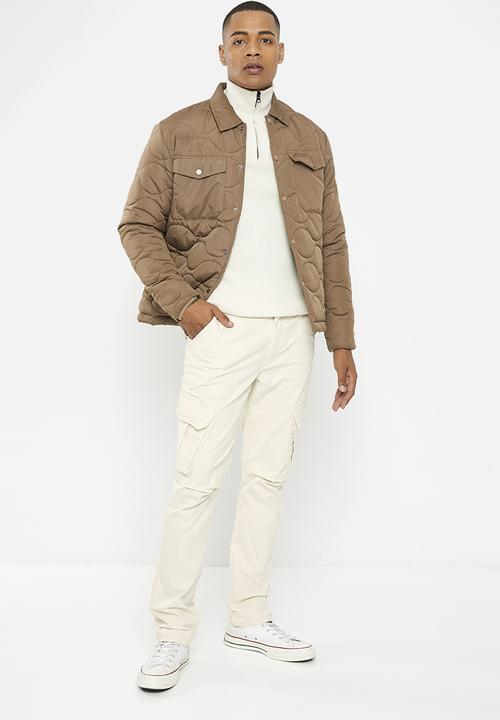 Aca Joe - Mens aca joe cargo pants - sand