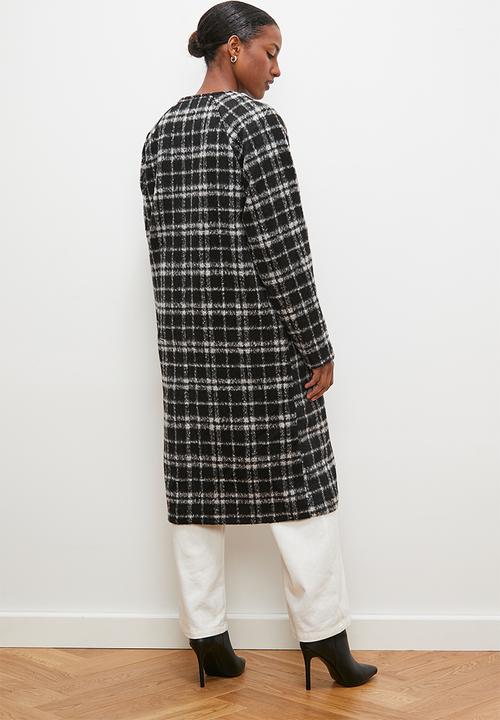 edit - Zip coat - grey check