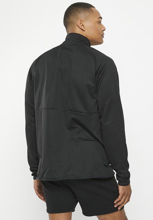 adidas Performance - M l/s kn 1/4jkt - black/white