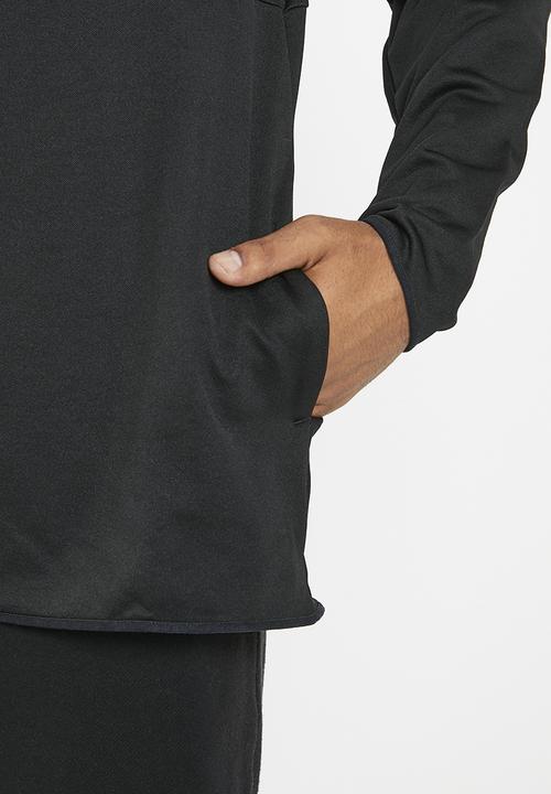 adidas Performance - M l/s kn 1/4jkt - black/white