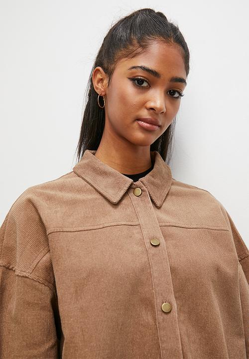 Blake - Corduroy overshirt - tan