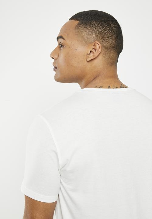 POLO - Mens heritage short sleeve tee - white