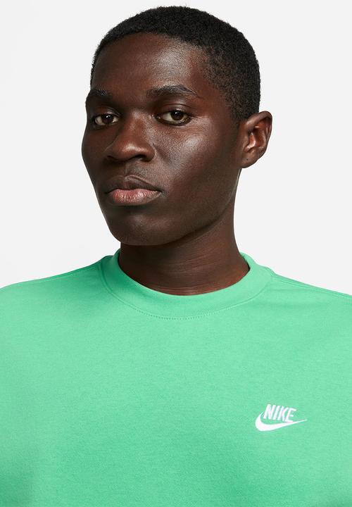 Nike - M nsw club crw bb - spring green/white