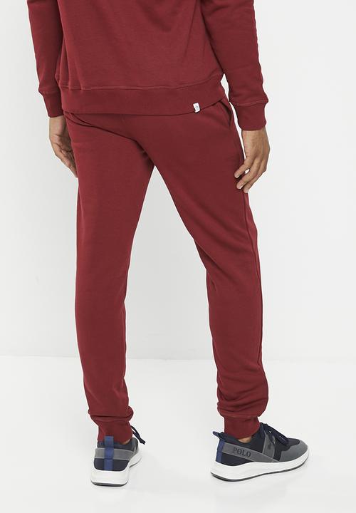 Original Penguin - Penguin logo trackpant - cabernet