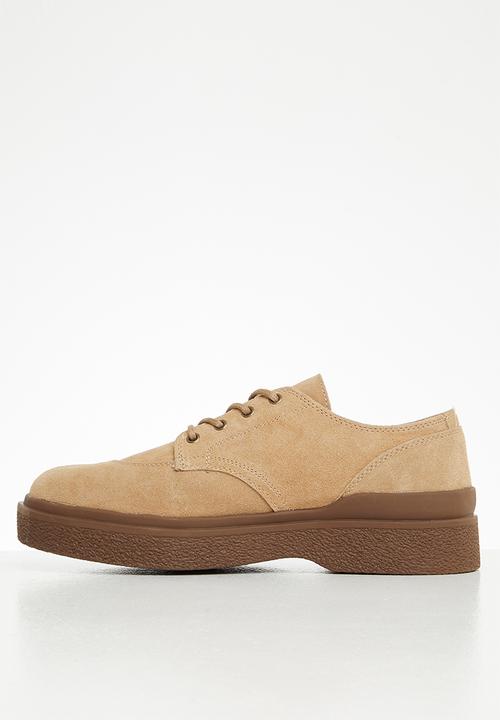 Jonathan D - J ray genuine suede derby - toast