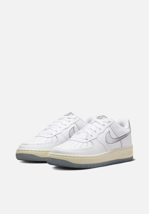Nike - Air force 1 lv8 3 (gs) - white/smoke grey-beach-white