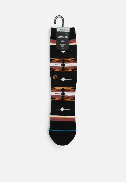 Stance Socks - Cloaked crew - washed black