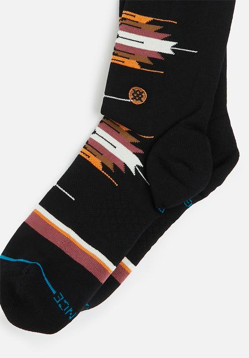 Stance Socks - Cloaked crew - washed black