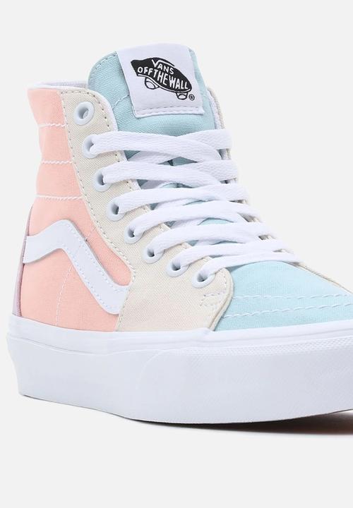 Vans - Ua sk8-hi tapered - pastel block multi/true white
