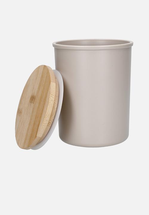 Kitchen Craft - Eco-friendly recycled plastic storage canister - neutral 