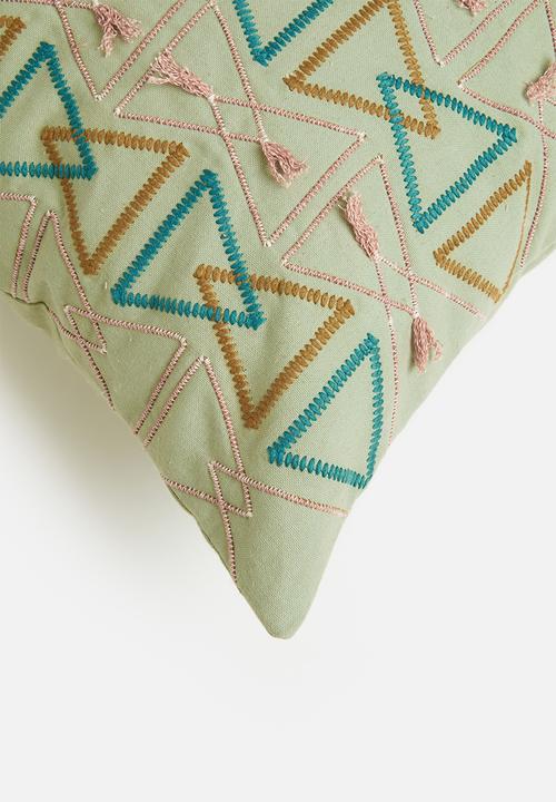 Sixth Floor - Syneal tufted cushion cover - multi