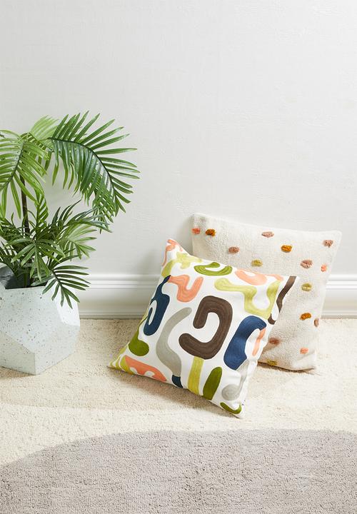 Sixth Floor - Mai cushion cover - multi