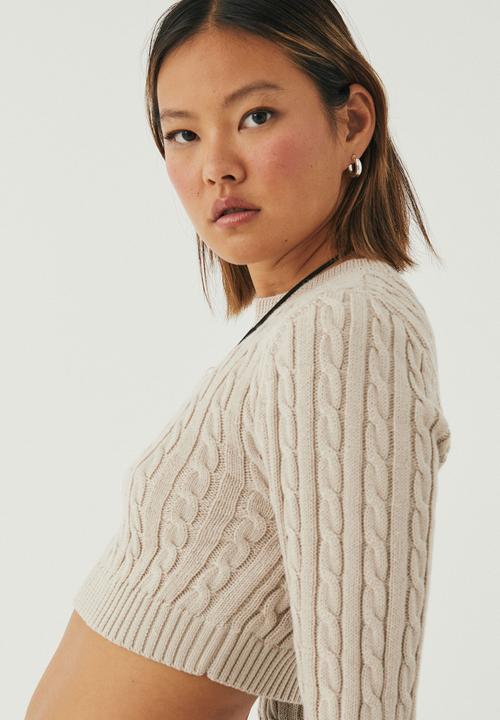 Supré  - Vinnie cable knit jumper - london beige
