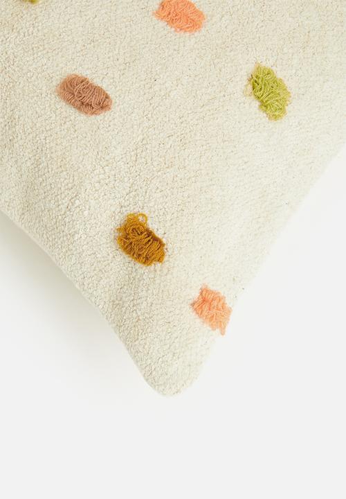 Sixth Floor - Deira tufted cushion cover - multi
