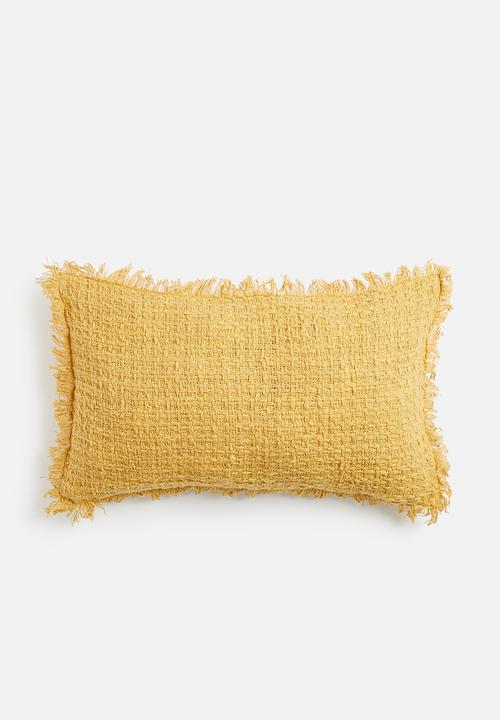 Sixth Floor - Alia cushion cover - mustard