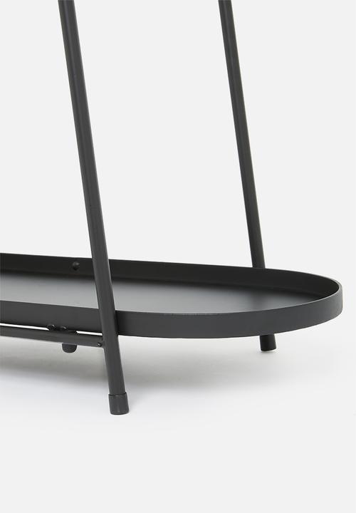 H&S - Silo side table- black