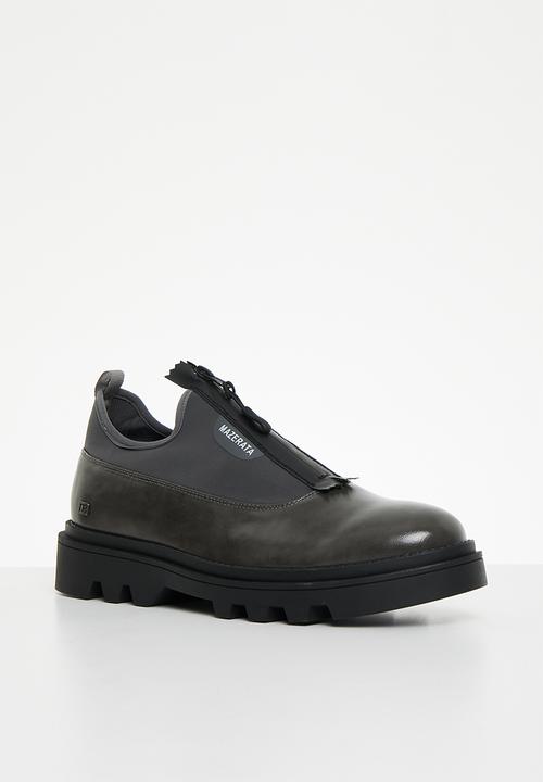 MAZERATA - Vinchey 3 leather lycra V2 - grey