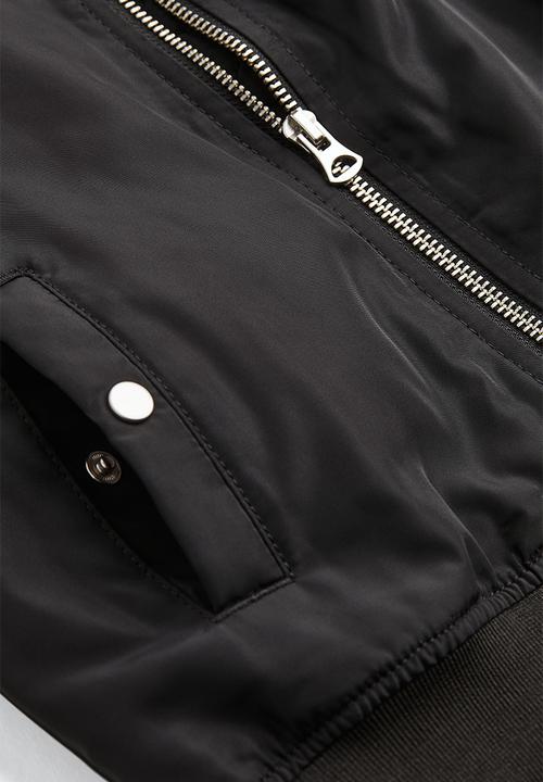H&M - Bomber jacket - black
