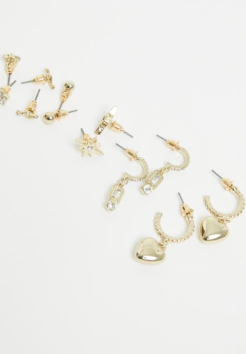 Superbalist - Blaire earring pack - gold