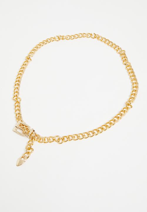 Superbalist - Ricky chain belt - gold