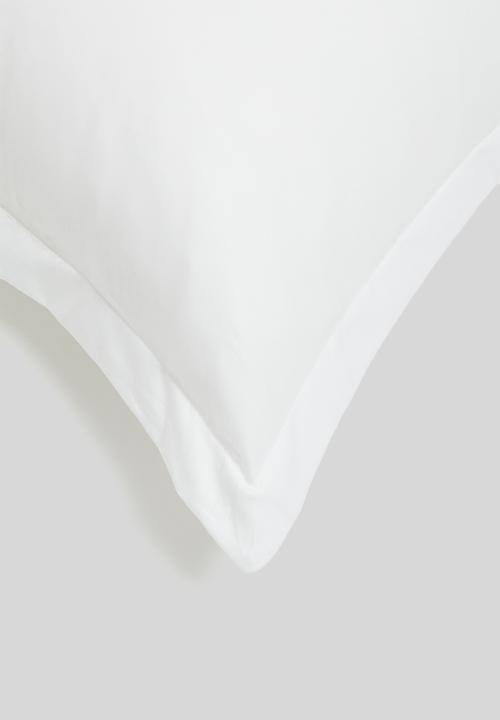 Sheraton Textiles - 600tc Egyptian Cotton king pillowcase - white
