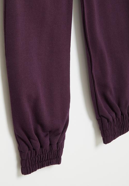 Pop Candy - Girls upstyled joggers - purple