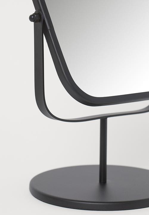H&M - Metal table mirror - black