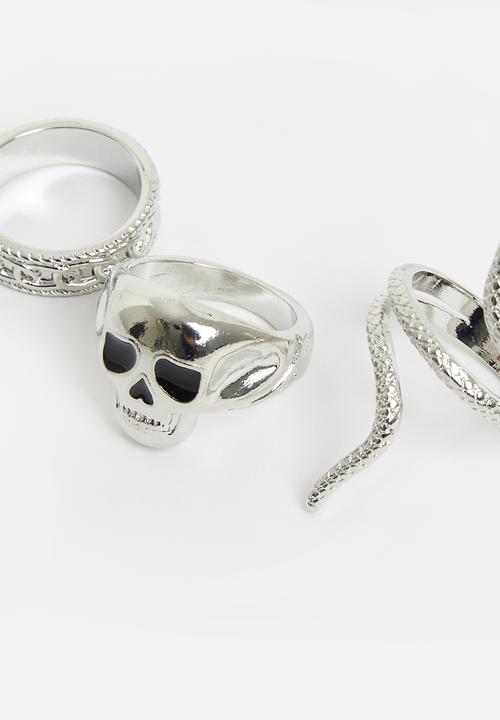 Superbalist - Noel ring set - silver