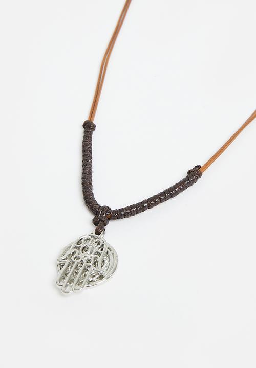 Superbalist - Niamz necklace set - brown