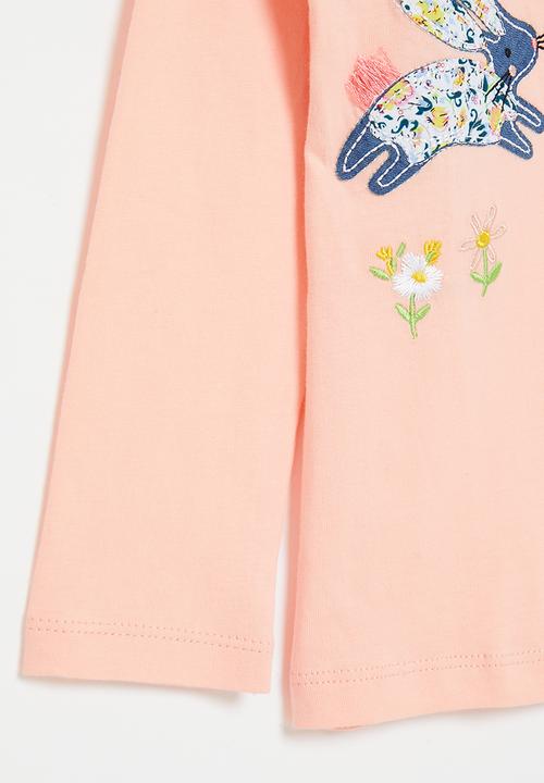 Pop Candy - Rabbit long sleeve tee - pink