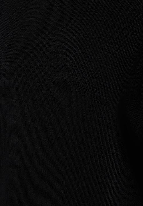 Trendyol - Modest midi basic sweater - black