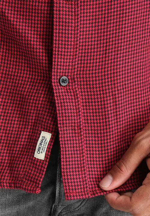 Jack & Jones - Houndstooth shirt 