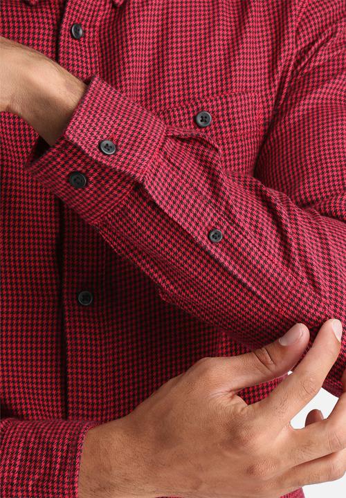 Jack & Jones - Houndstooth shirt 