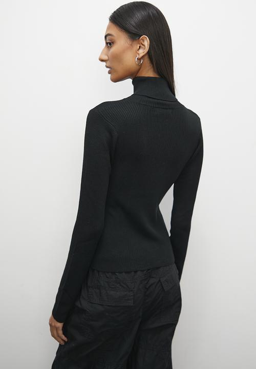 Superbalist - Skinny polo neck - black