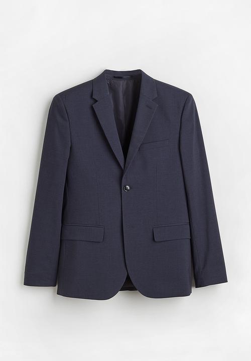 H&M - Skinny fit jacket - dark blue