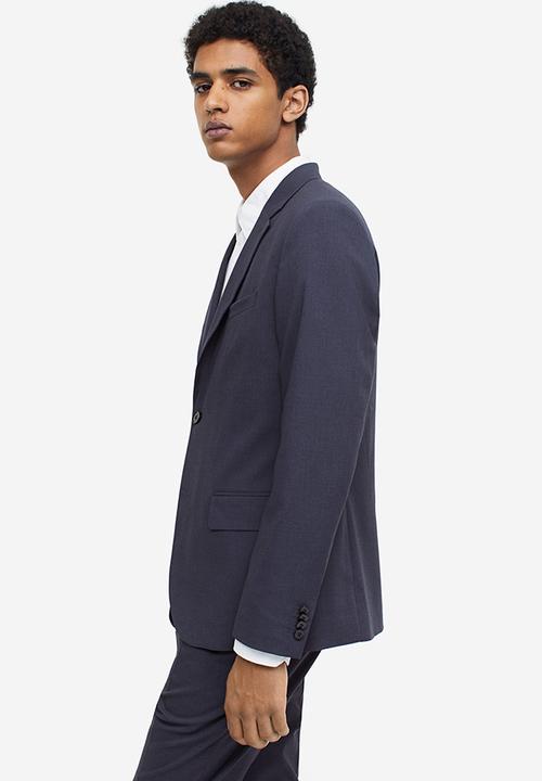 H&M - Skinny fit jacket - dark blue