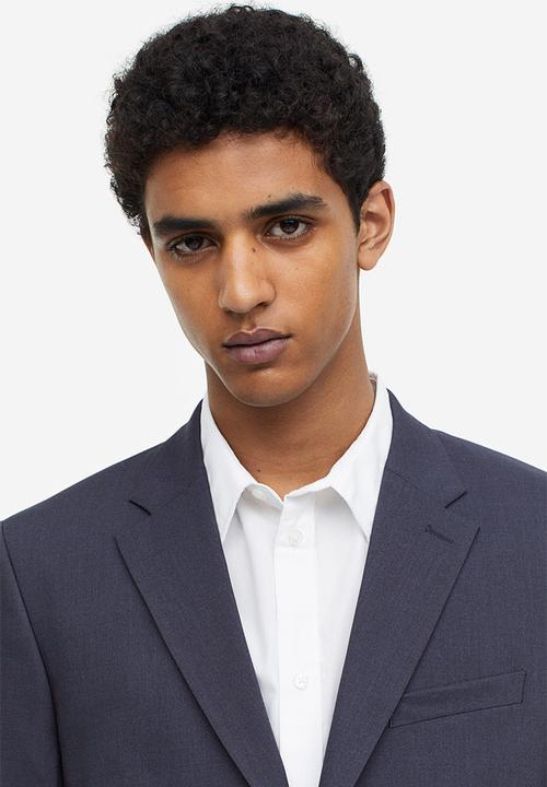 H&M - Skinny fit jacket - dark blue