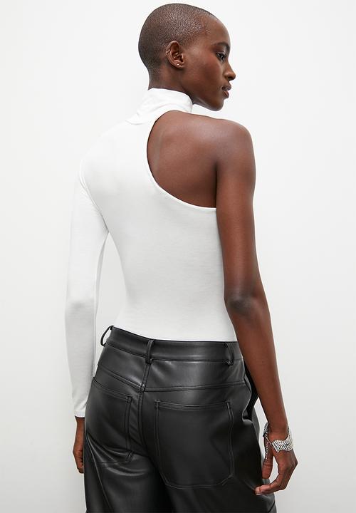 Superbalist - One arm fashion bodysuit - winter white
