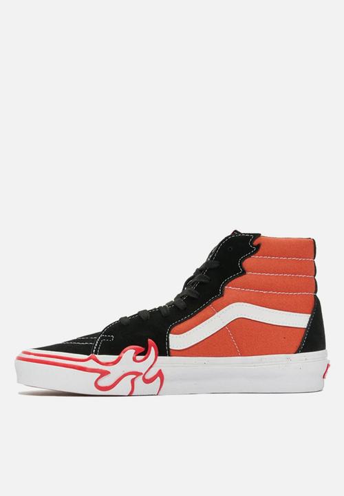 Sk8-hi flame - vn0005ujgwp1 - burnt ochre