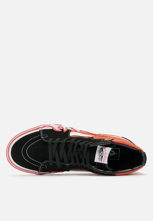 Sk8-hi flame - vn0005ujgwp1 - burnt ochre
