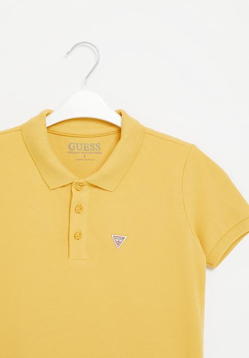 GUESS - Core polo - washed yellow