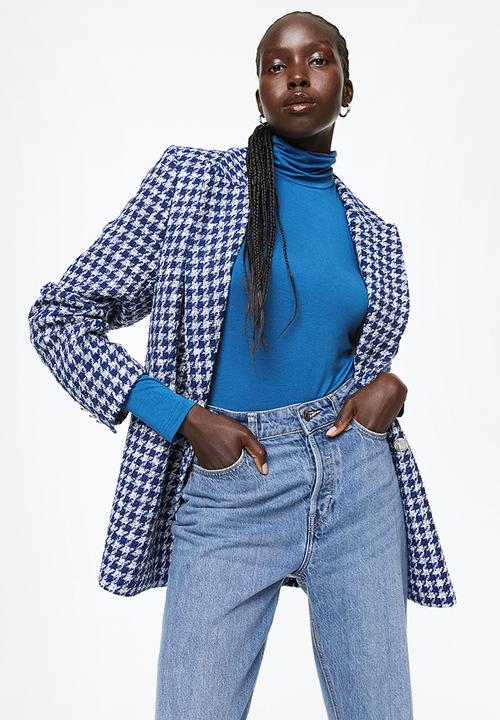 H&M - Polo-neck top - blue