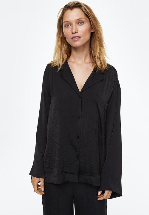 H&M - Satin pyjamas - black