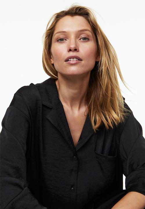 H&M - Satin pyjamas - black
